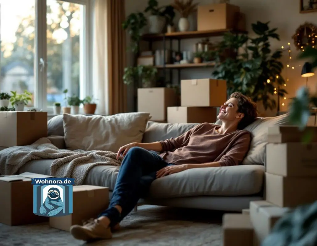 Mieter in der Wohnung