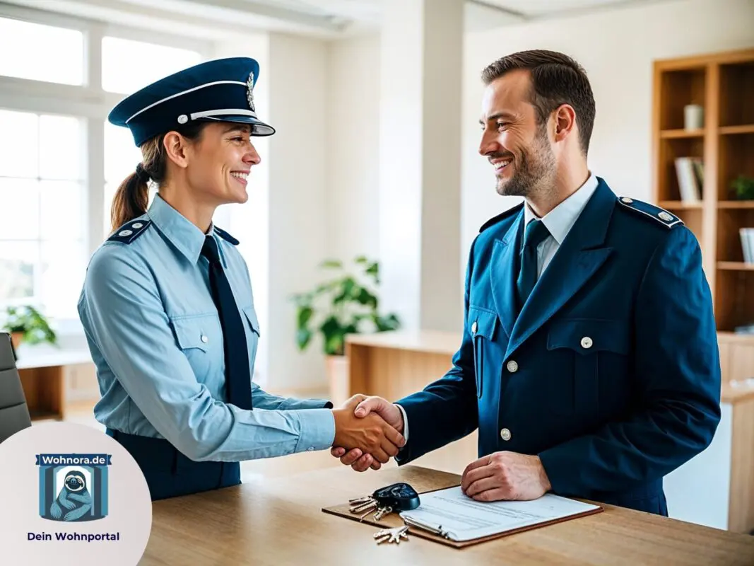 Neuen Job antreten