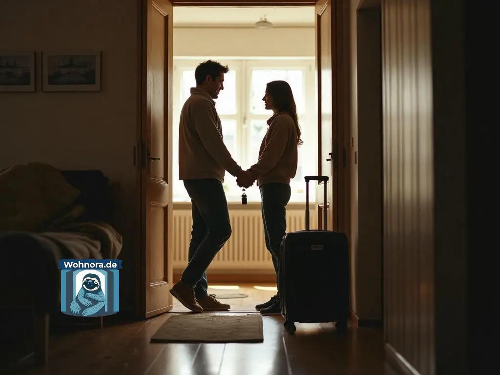 Partner in der Wohnung